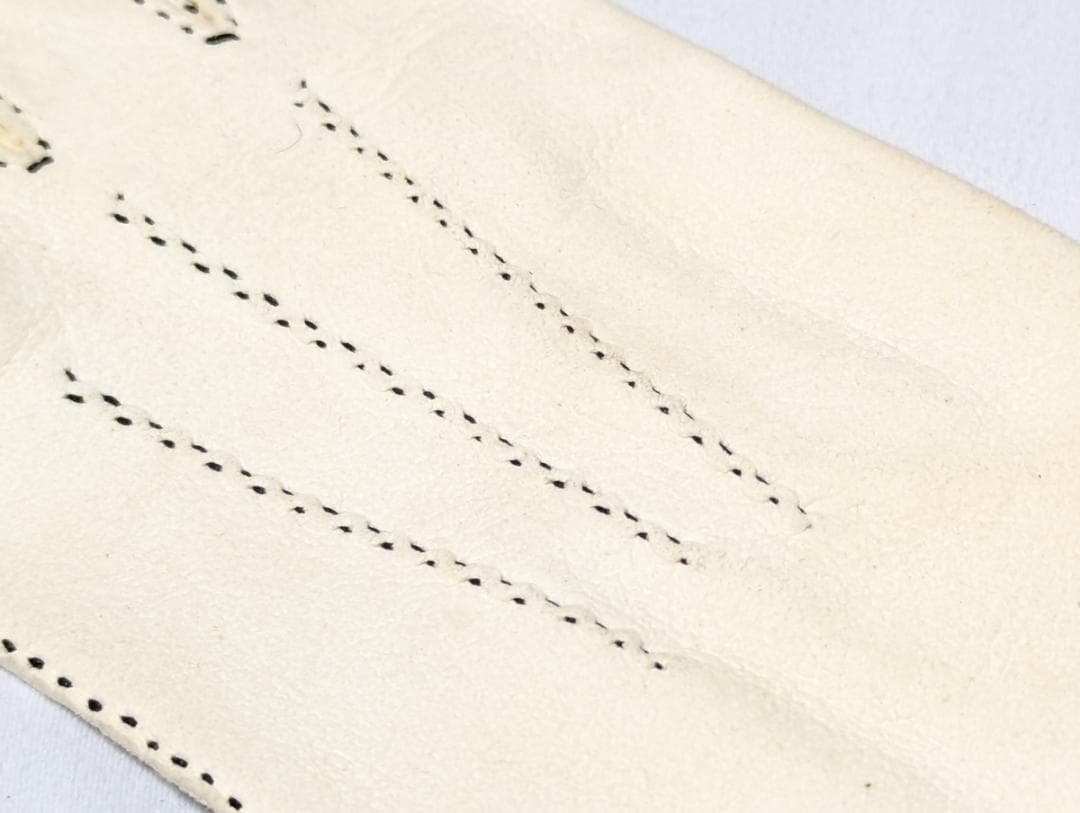 Dents ドスキン 50sヴィンテージ 英国製グローブ オフホワイト XS