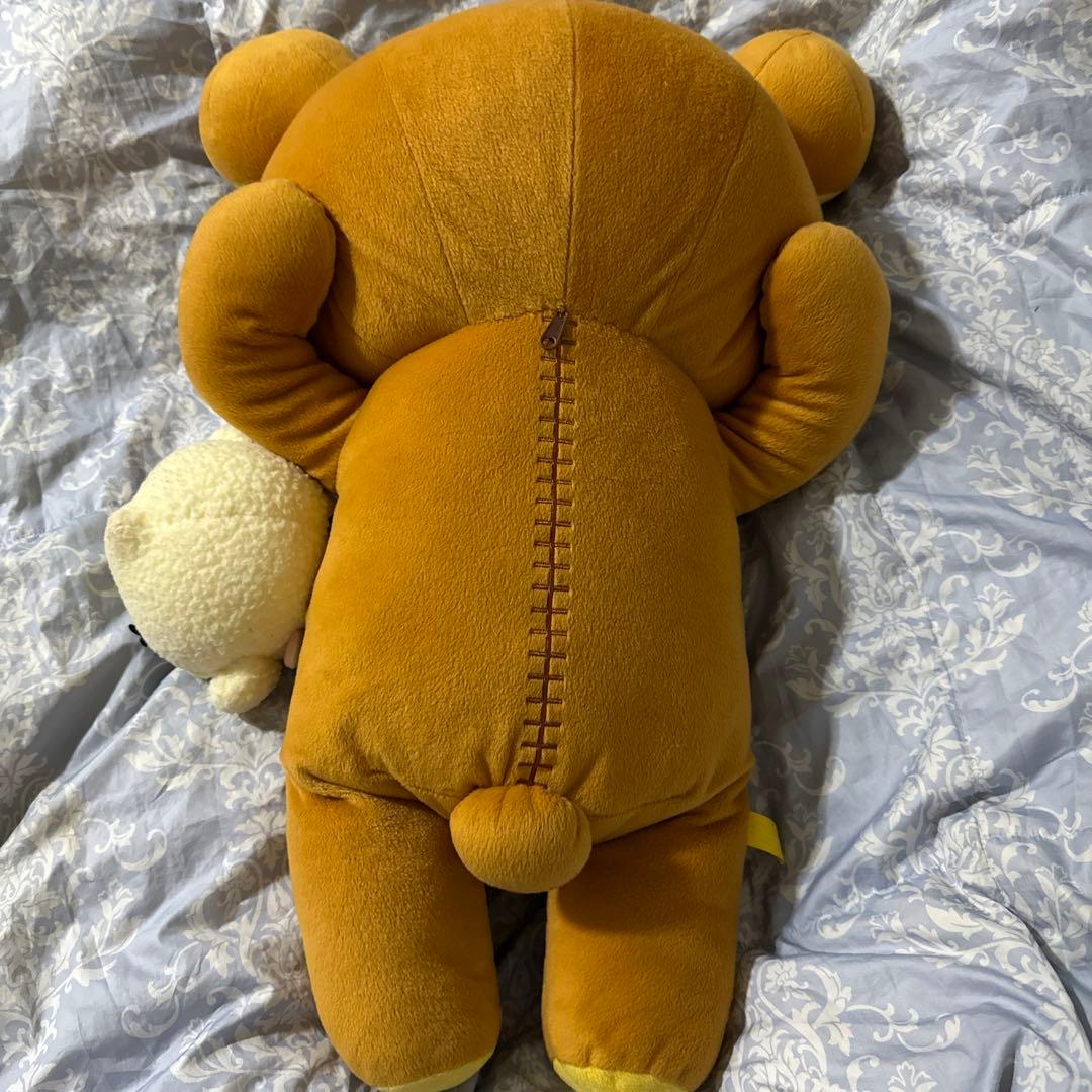 リラックマ /BIGぬいぐるみ/キイロイトリ付き/特大サイズ/調レア品