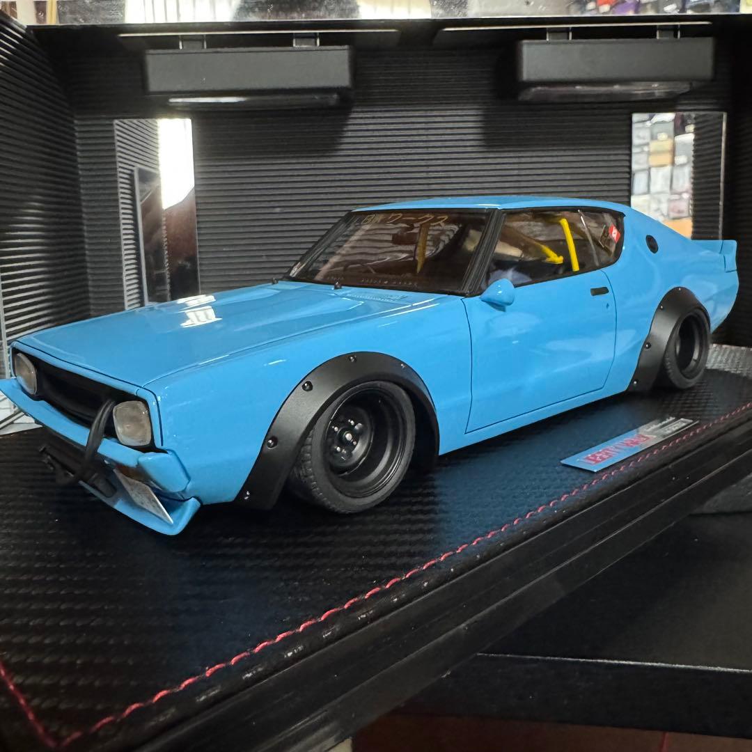 絶版未展示品 イグニッションモデル 1/18 LB-WORKSケンメ2Door