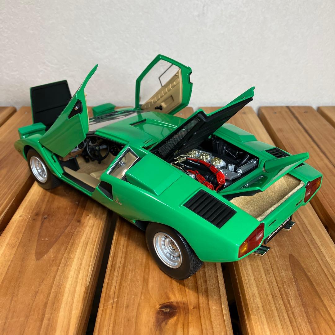 [希少]京商 1/18 ランボルギーニ カウンタック プロトタイプ グリーン