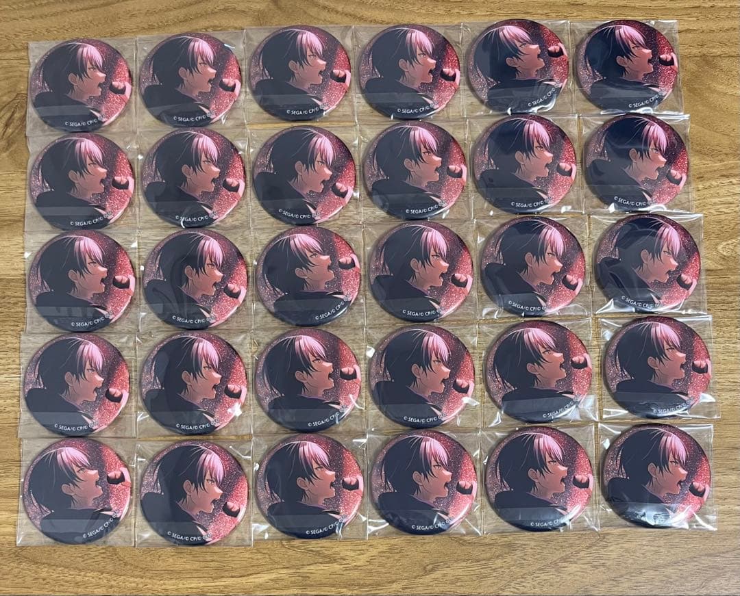 プロセカ　グリッター缶バッジ　vol.29 A 青柳冬弥