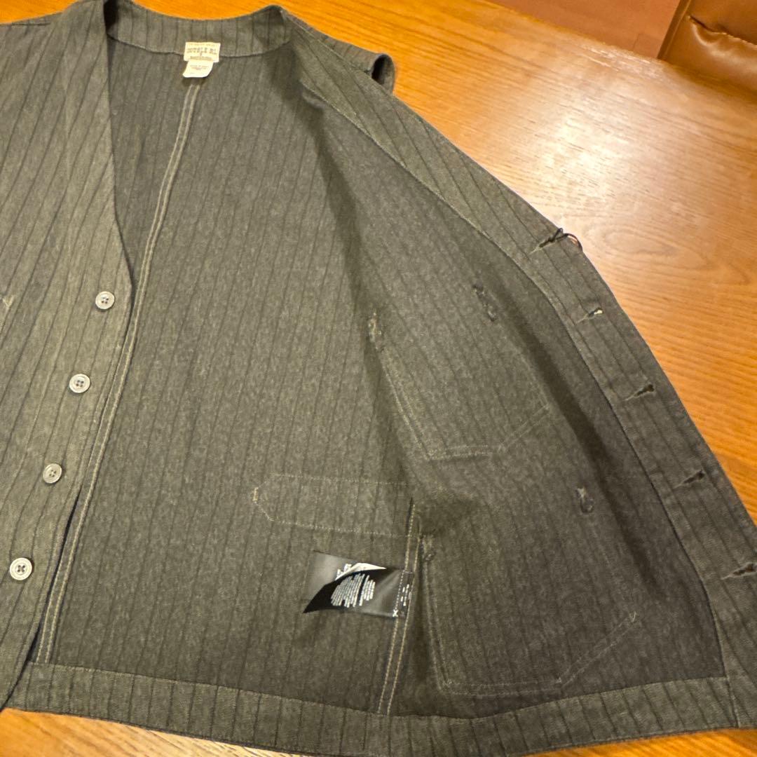 ダブルアールエル　RRL ベスト　ジャスペツイル　L