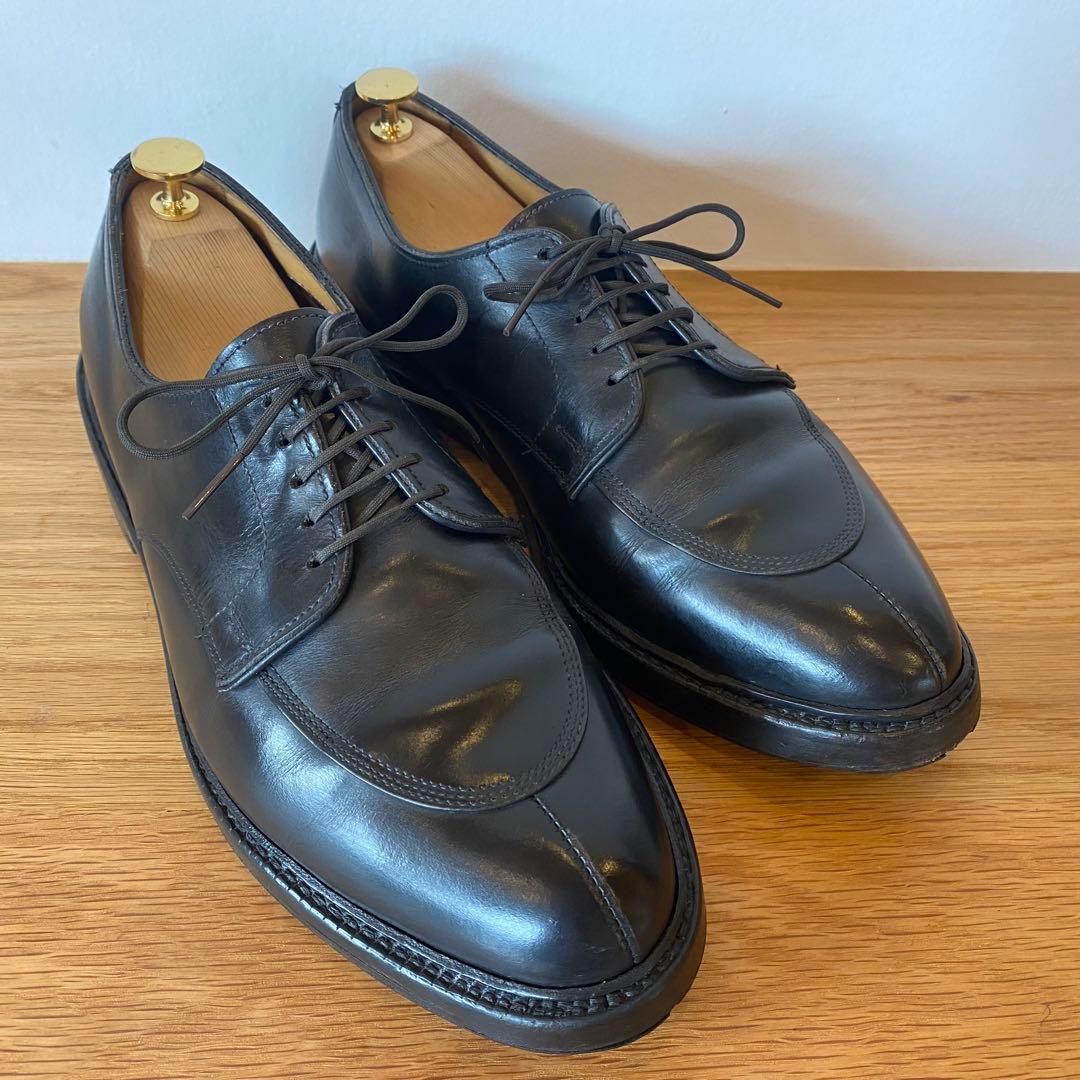 Allen Edmonds ウォルトンWaltonUチップダービー 黒 US9D