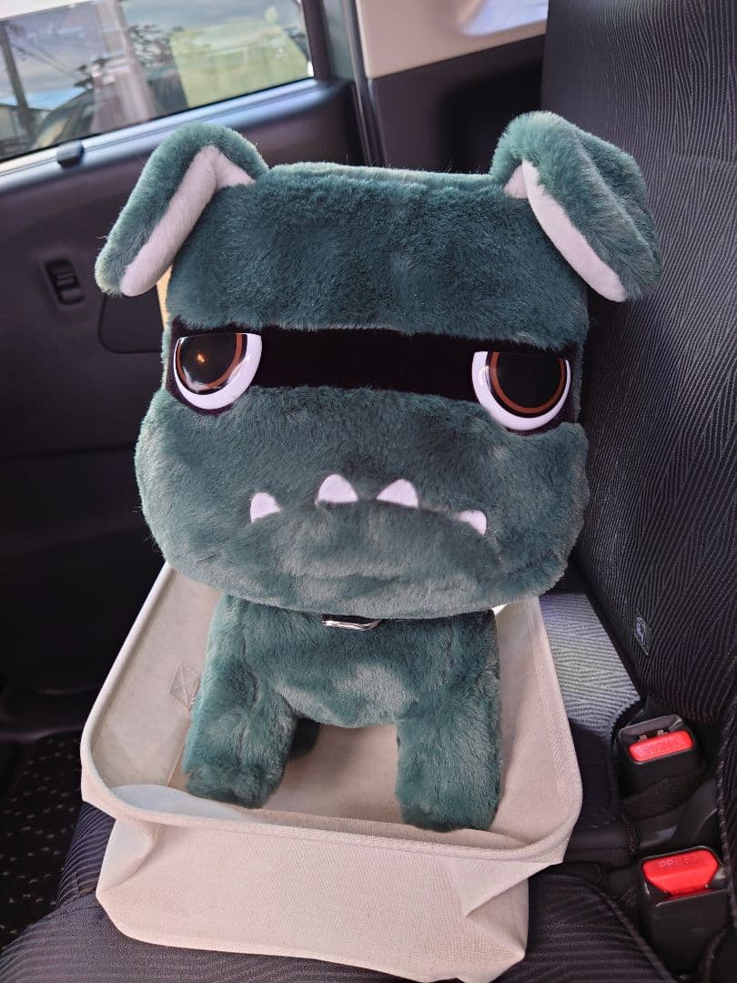 【非売品】三菱 デリ丸 特大ぬいぐるみ