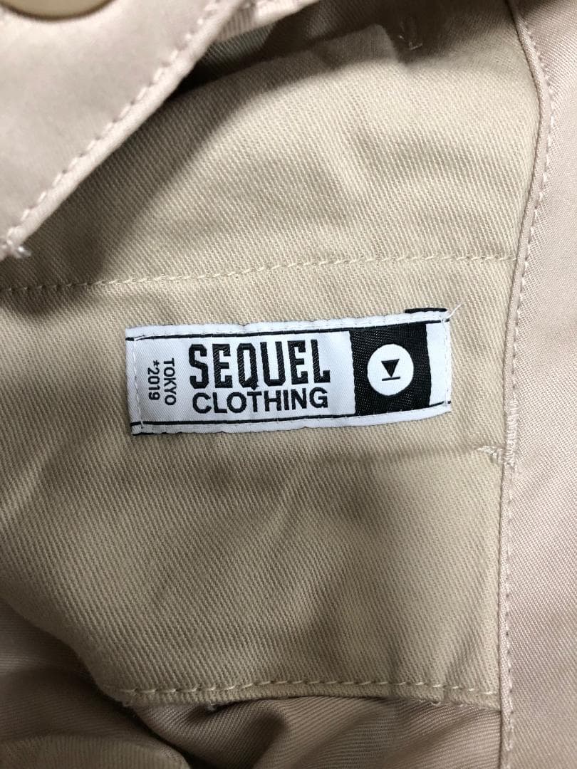新品 SEQUEL 24SS CHINO PANTS チノ パンツ L