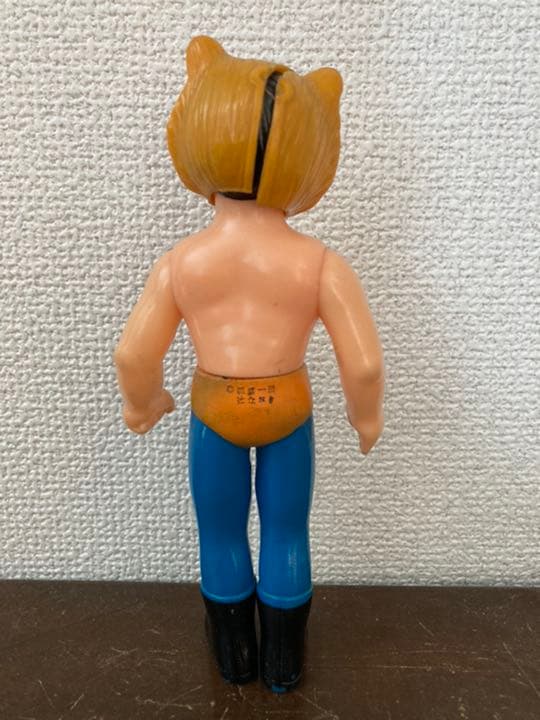 送料込み タイガーマスク 中嶋製作所 当時物 フィギュア
