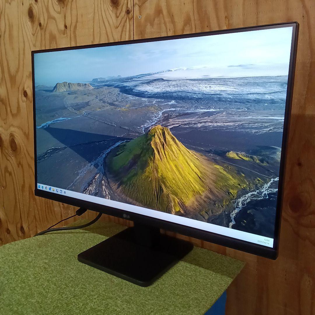 27インチ液晶モニター LG 27MR400-B 2024年製 ①