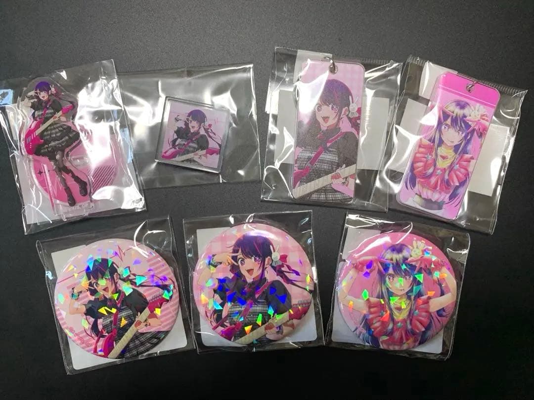 推しの子 ロックバンド オンラインくじ グッズセット 星野アイ