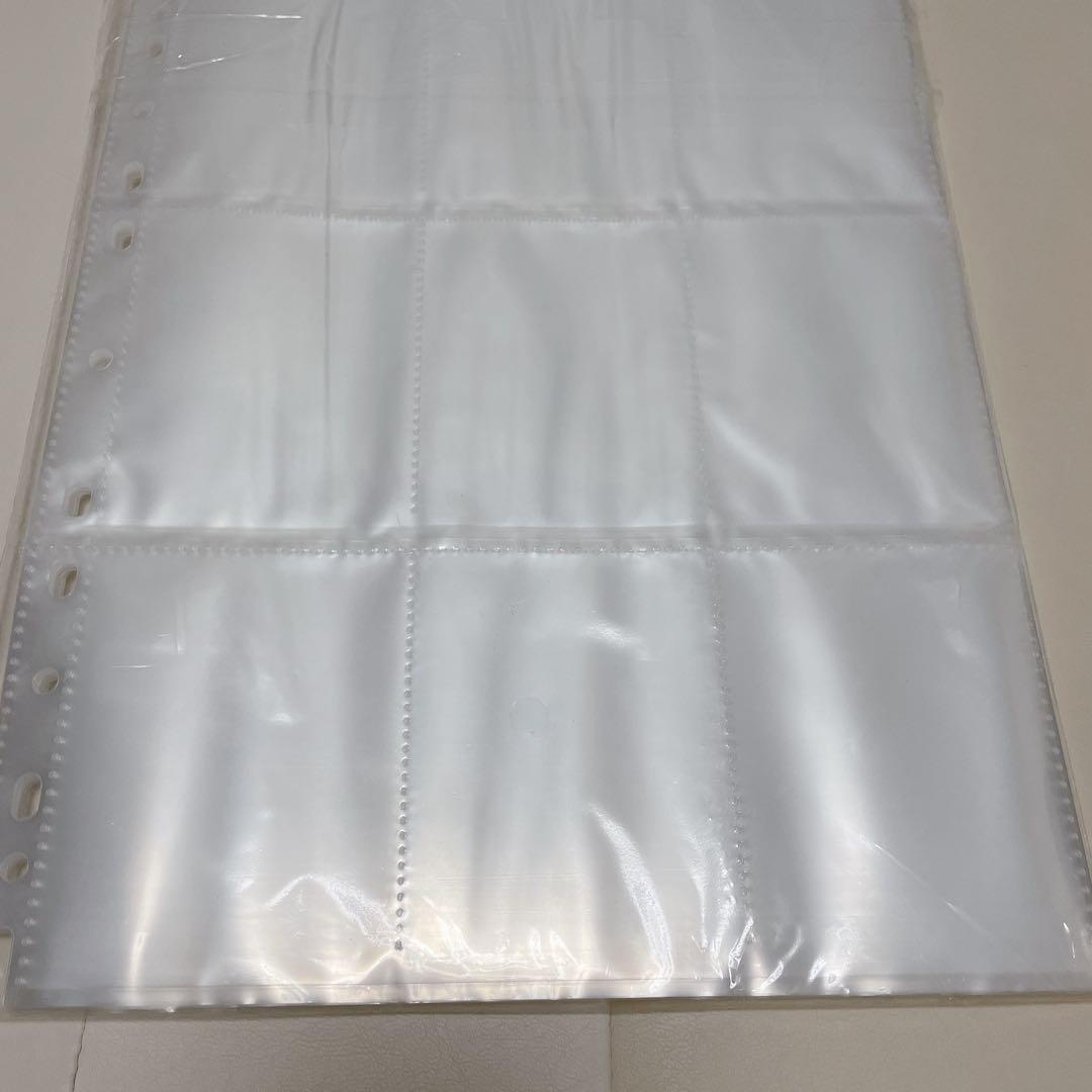 トレカ ファイル カードファイル 9ポケットカードシート30枚入