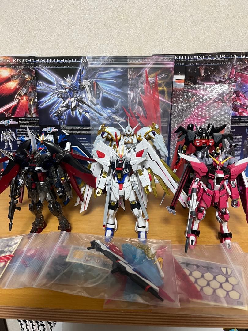 ガンプラhg rg セット ジャンク