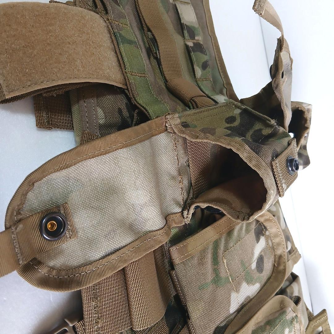 J-TECH ジェイテック タクティカルベスト チェストリグ 迷彩 ベルト欠品