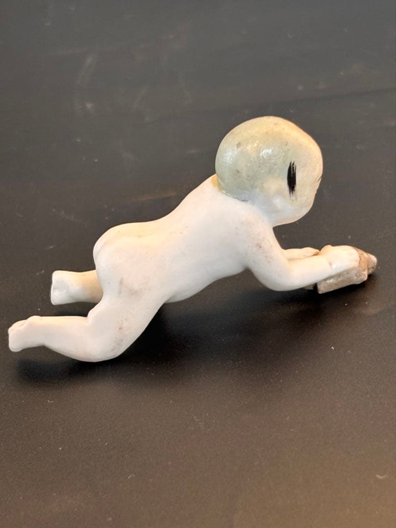 大珍品　戦前のオールビスクドール　日本製　瀬戸ノベルティ　和製ビスクドール