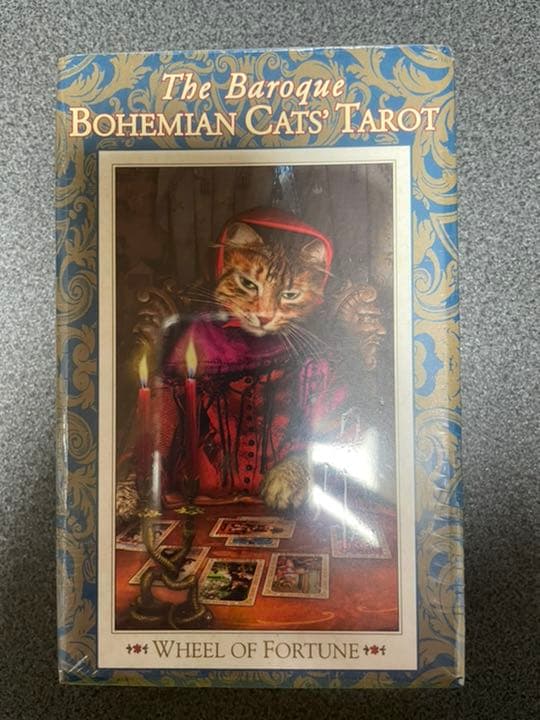 新品未開封 絶版 レア バロック・ボヘミアン・キャッツ・タロット　タロットカード