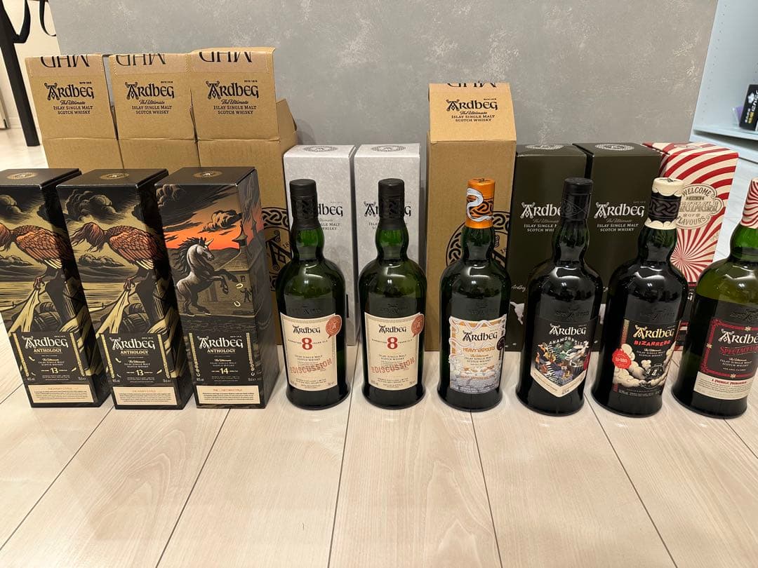 Ardbeg ウイスキー セット 8本　コミッティーリリース