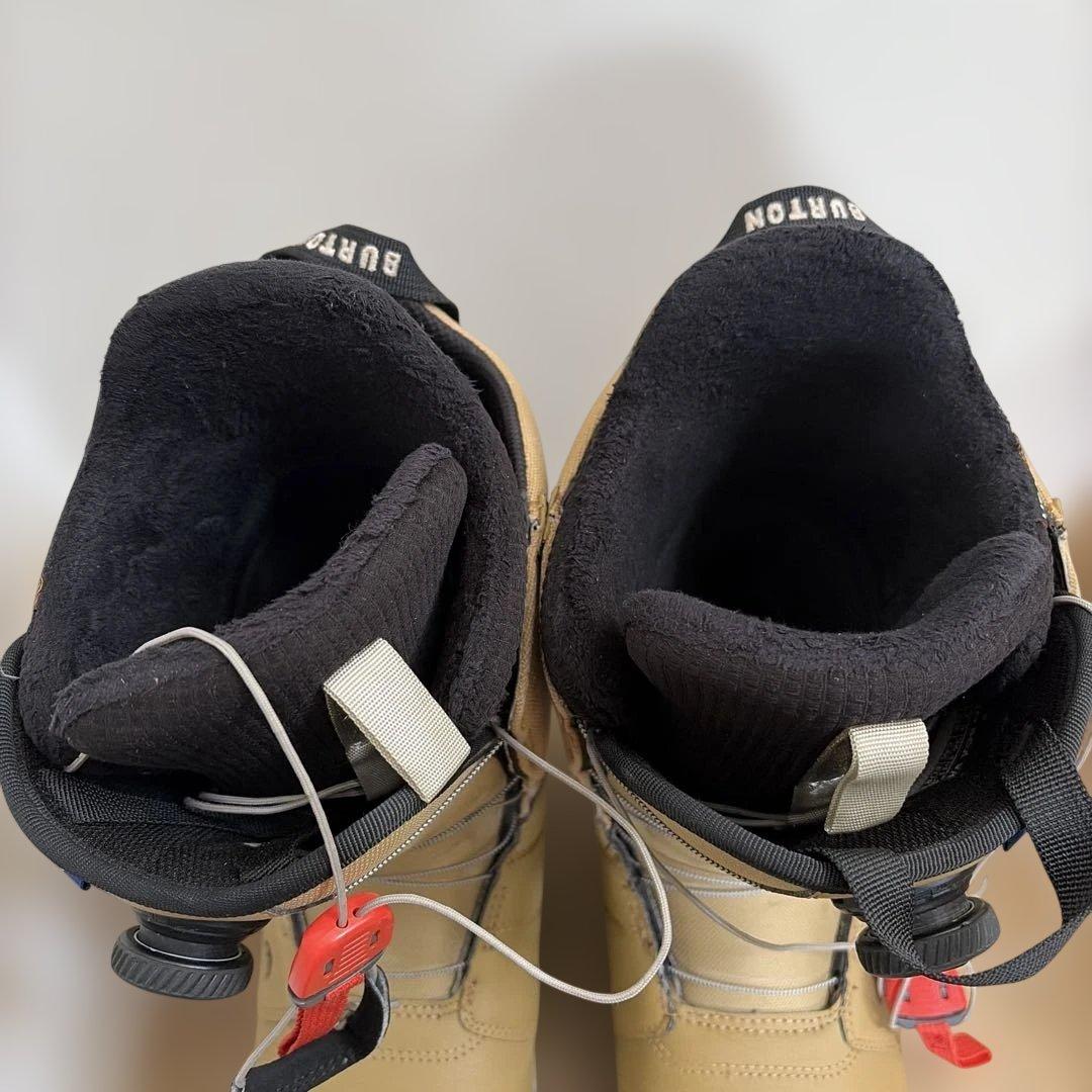 BURTON スノーボードブーツ ベージュ BOA キャメル