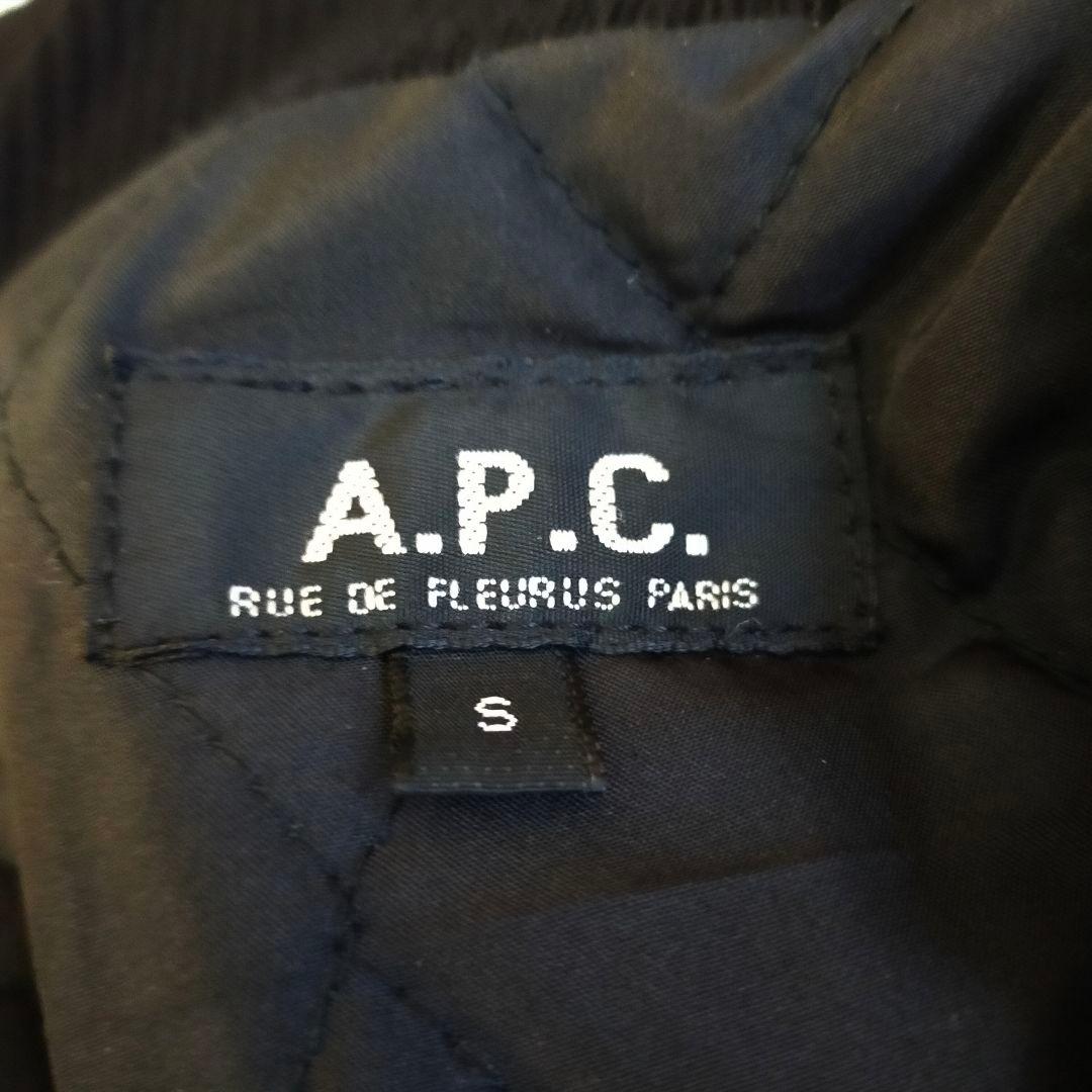 A.P.C.　羊革　レザージャケット　ライダースジャケット