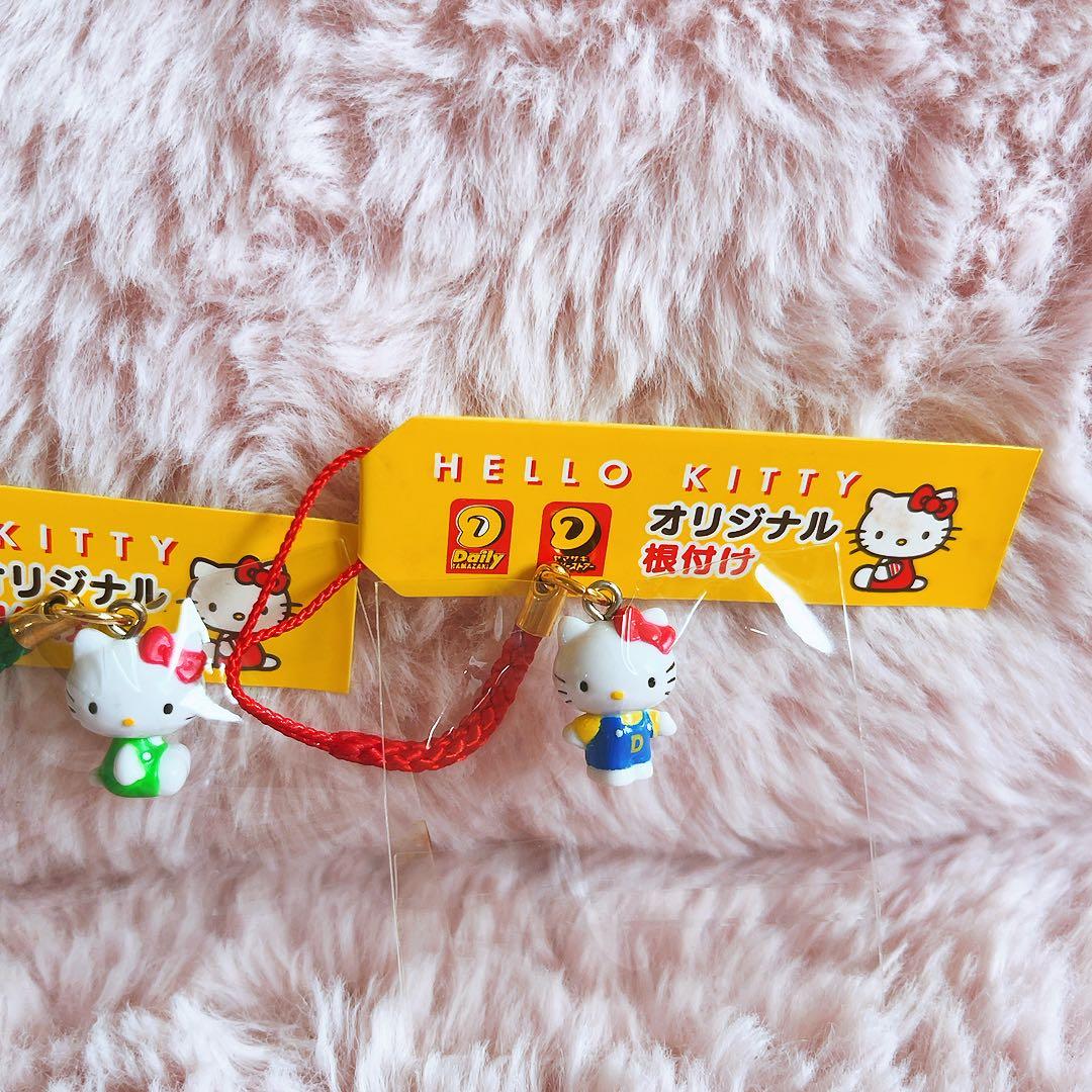 希少レア　ハローキティ　根付け　デイリーサマザキ　2004 サンリオ　平成レトロ