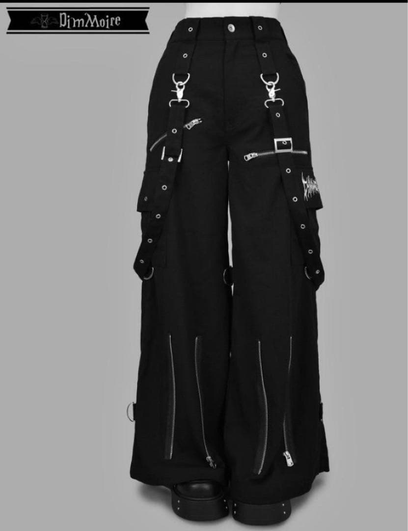 DimMoire ブラックワークパンツ