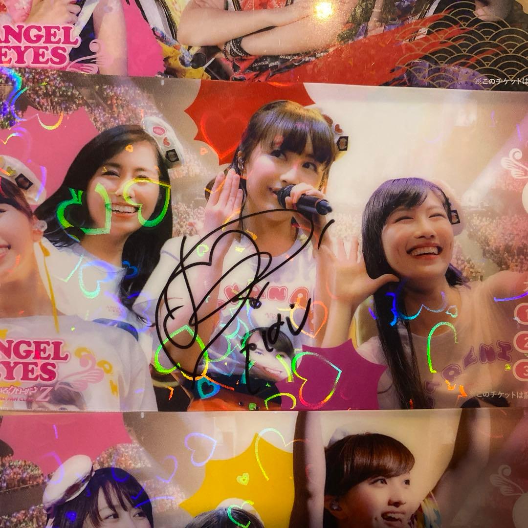 ももクロ　サイン入り　百田夏菜子