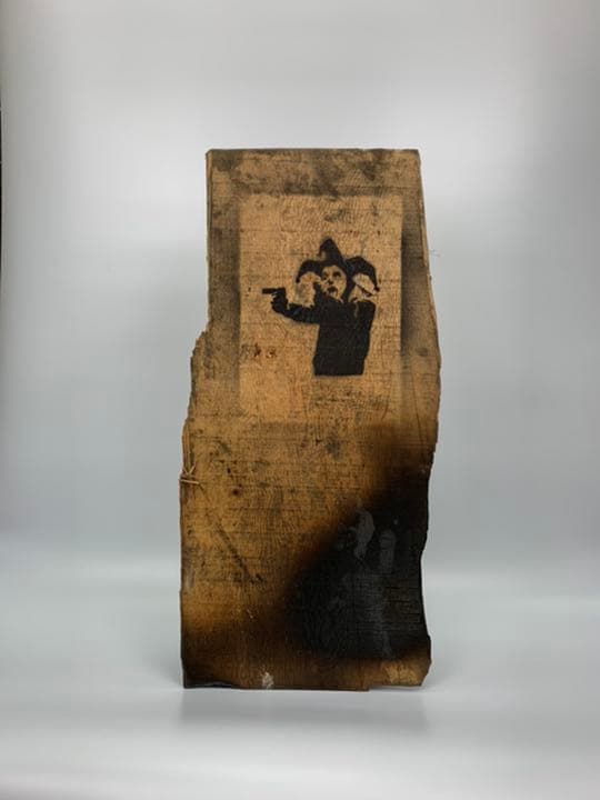 バンクシー　Banksy ピストル　ピエロ