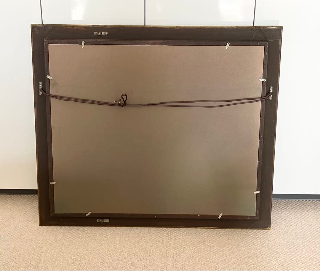 アンティーク　額縁　フレーム　レトロ　油絵　キャンパスF15