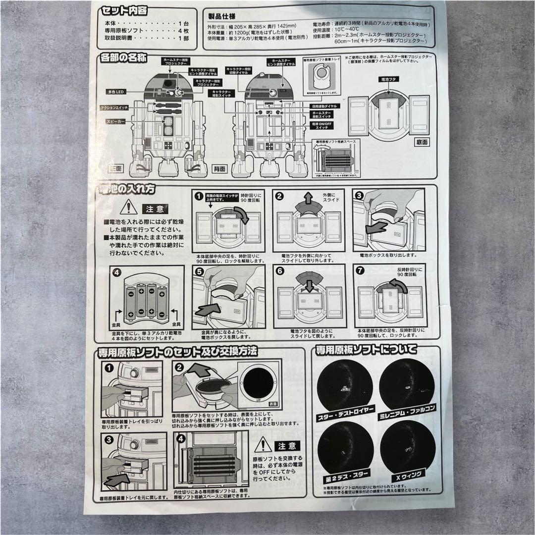 プラネタリウム STAR WARS R2-D2 EX / Sega ホームスター