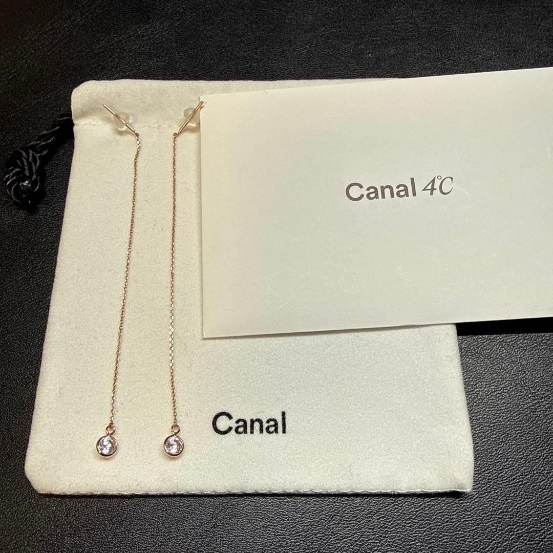 Canal 4°C チェーンピアス 10K YG