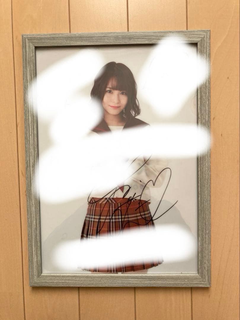 ＝イコラブ　大場花菜直筆サイン２点