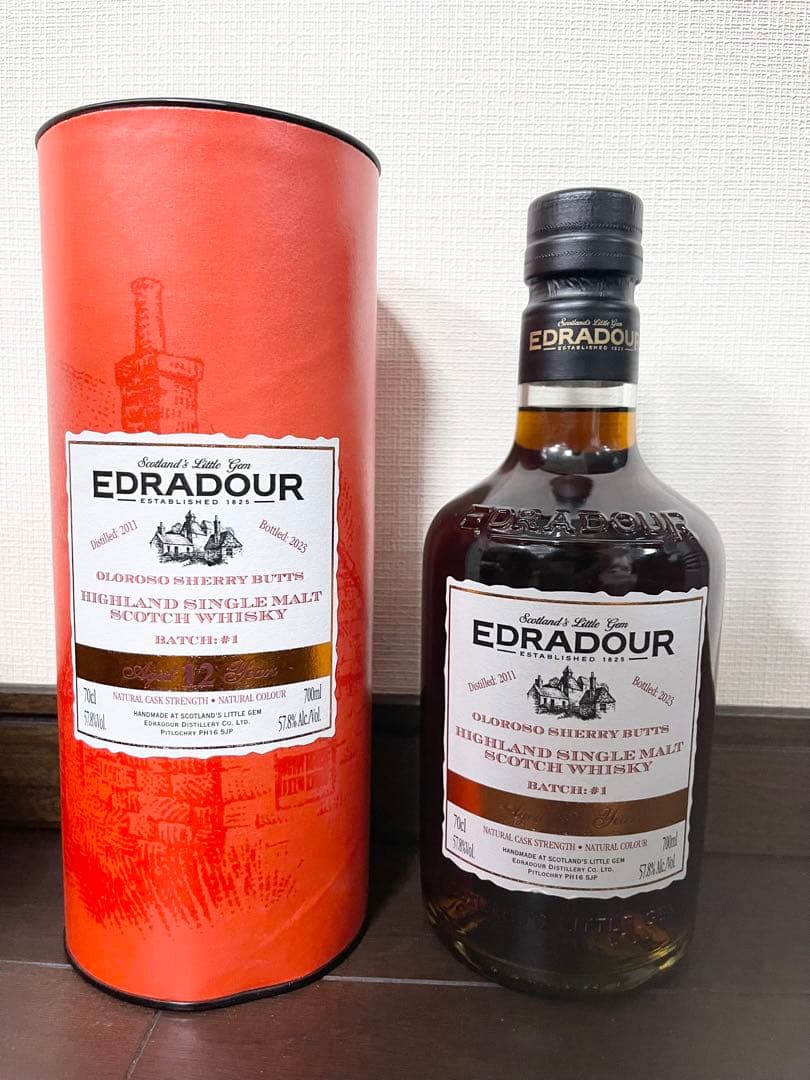 エドラダワー 12年　2011-2023 オロロソシェリーバット バッチ1