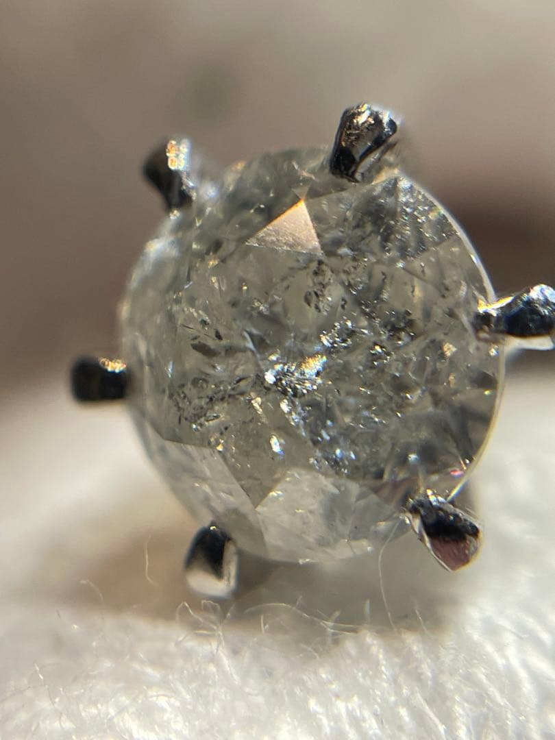 chihuahua_love 天然ダイヤモンド Pt900ピアス