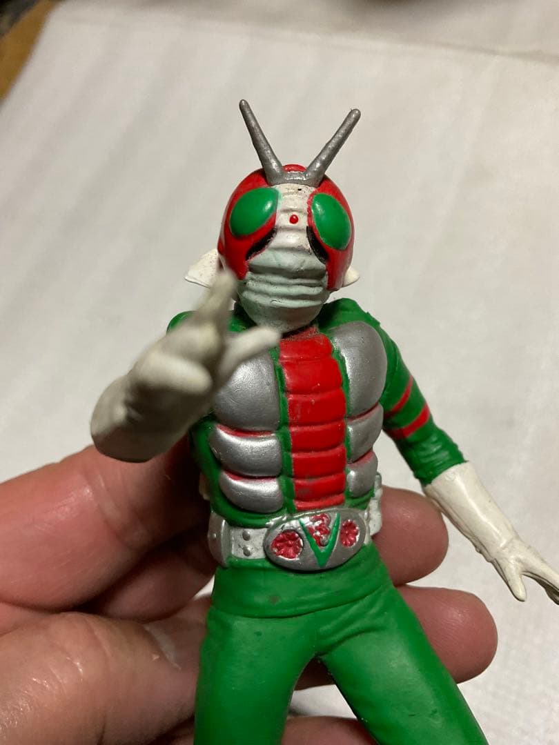 仮面ライダーフィギュアコレクション。1号　2号　V3。【大きさは4、8、12】