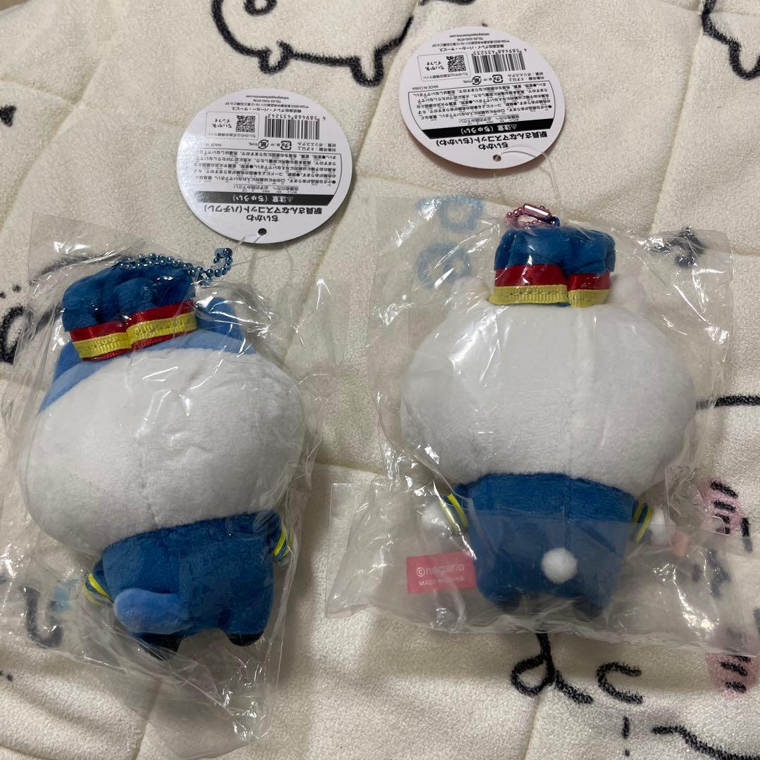 駅員さんなマスコット　ちいかわ　ハチワレ　レア　初期