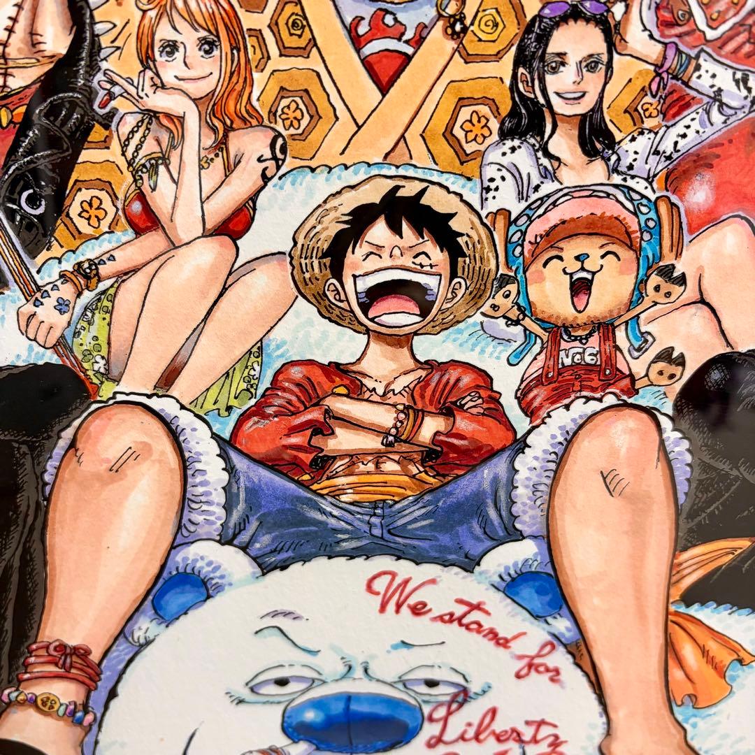 ワンピース 額装高精細複製原画【1/17までお取り置き中・即購入不可】