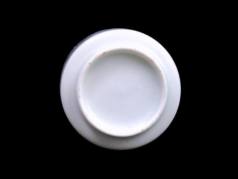 古伊万里　染錦　春駒の図　のぞき　猪口　A868AS-CYt