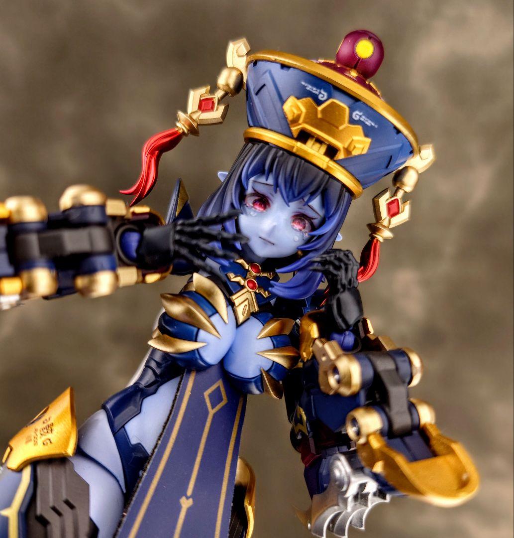 和模線 メドタの残響 キョンシー・玖蓮　全塗装完成品