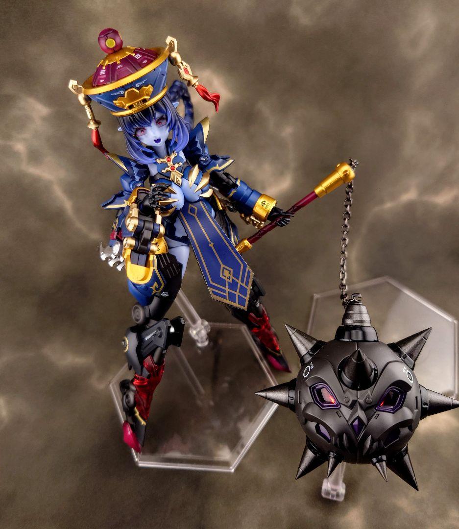 和模線 メドタの残響 キョンシー・玖蓮　全塗装完成品