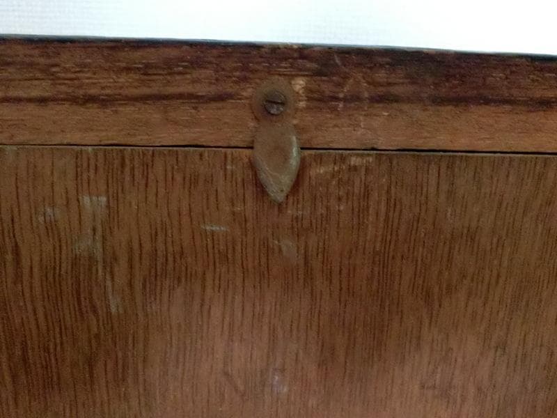 蔵出し品★真作　門井掬水　色紙　日本画　バラ　木製額縁