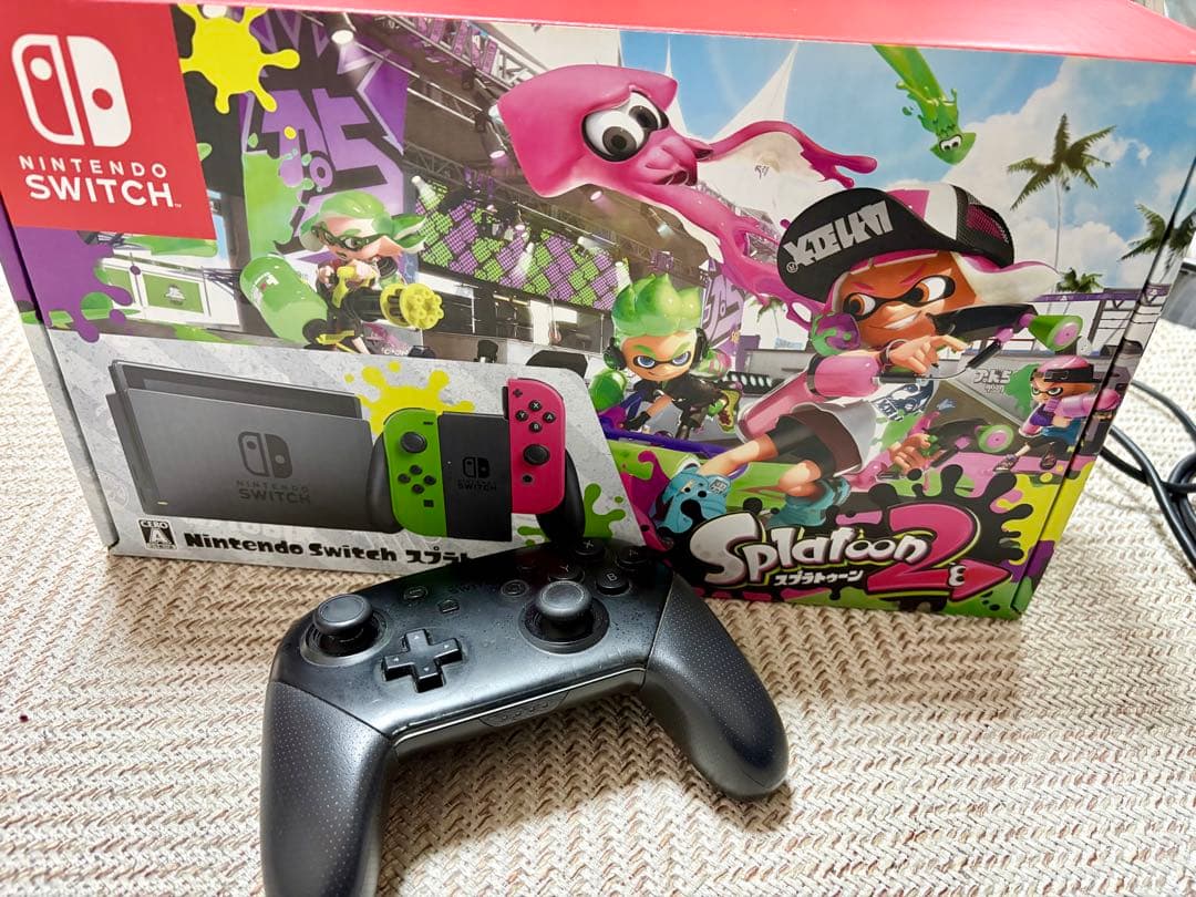 Nintendo Switch スプラトゥーン2セット プロコン付き