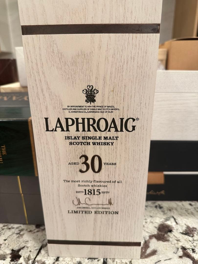 ラフロイグ30年 リミテッドエディション