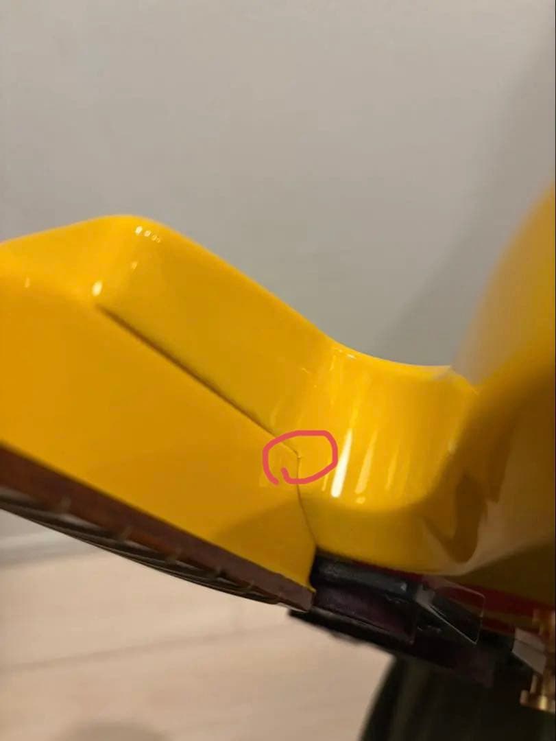 FERNANDES BURNY イエローハートJr hideモデル ミニギター