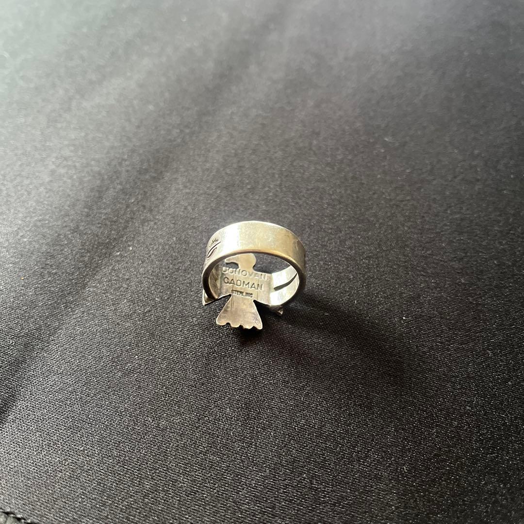 インディアンジュエリー　サンダーバード　ドノヴァンキャドマン　リング