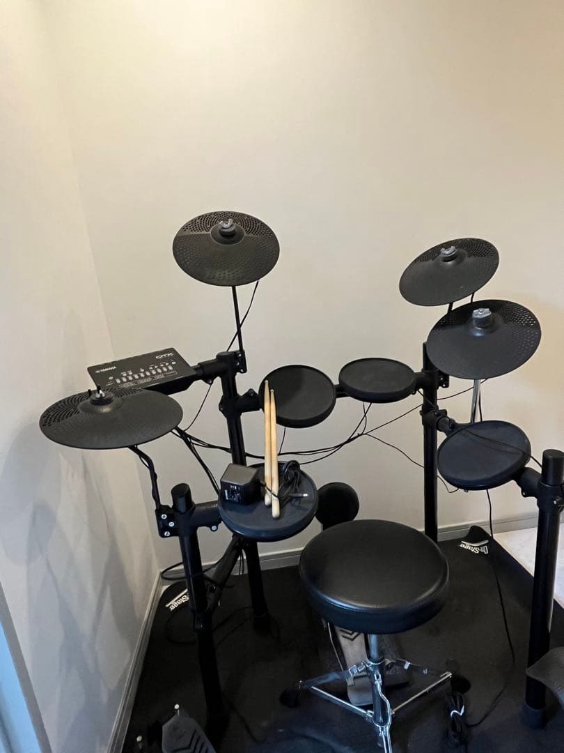 こ*様 YAMAHA / DTX432K 電子ドラム 追加シンバル・椅子他付属品