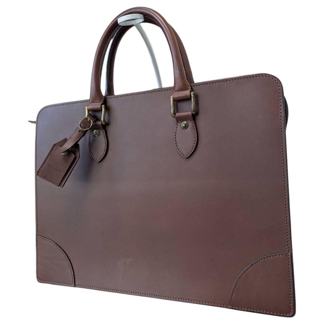 ⭐️未使用級⭐️ PaulSmith ビジネスバッグ　ブリーフケース　キャメル