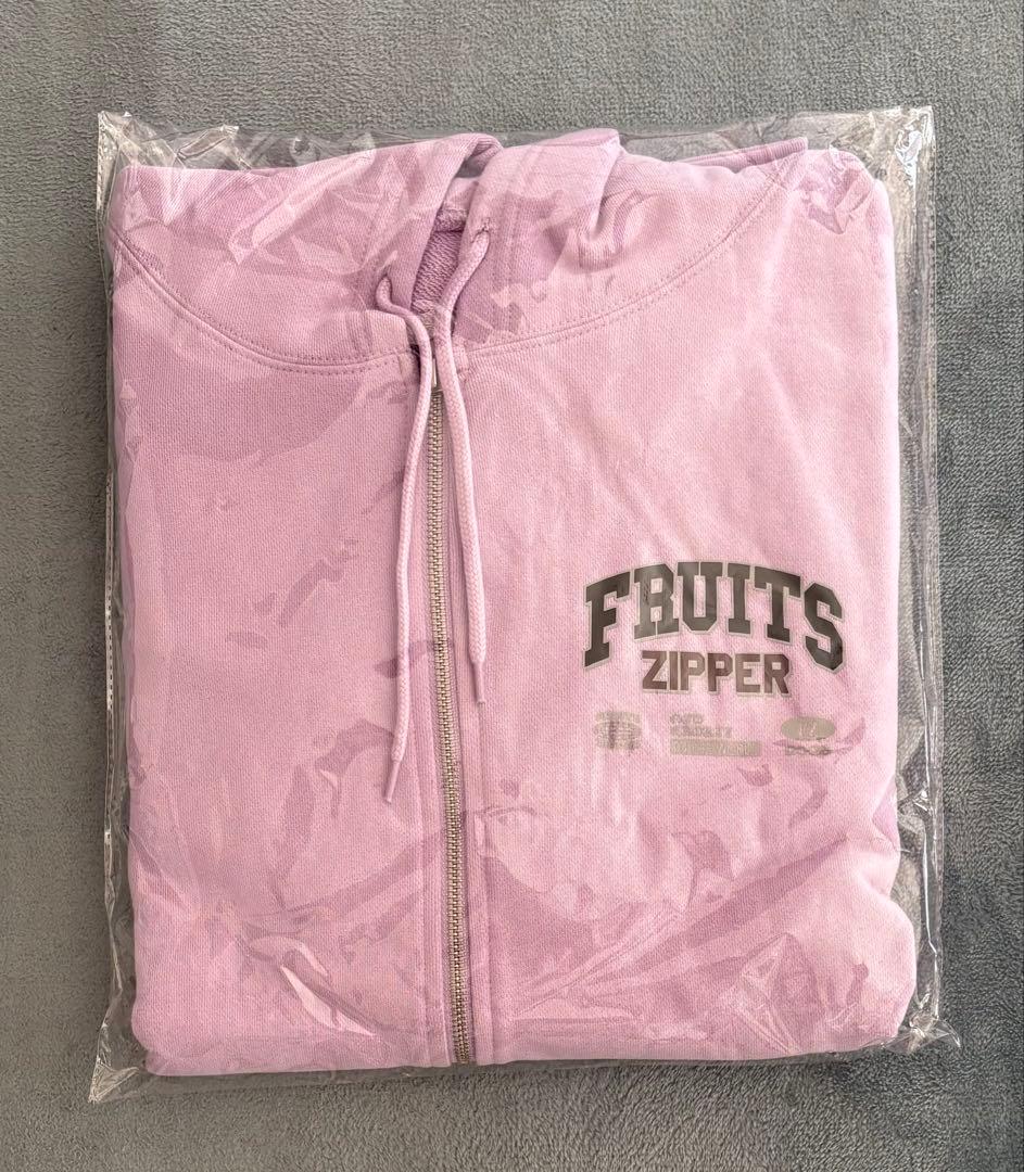 【FC限定】 FRUITSZIPPER 推しアピ パーカー 仲川瑠夏 新品未開封
