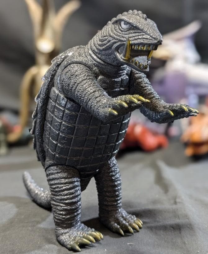 昭和ガメラ＆登場怪獣（バンダイ）ソフビフィギュア・コンプリート７体セット