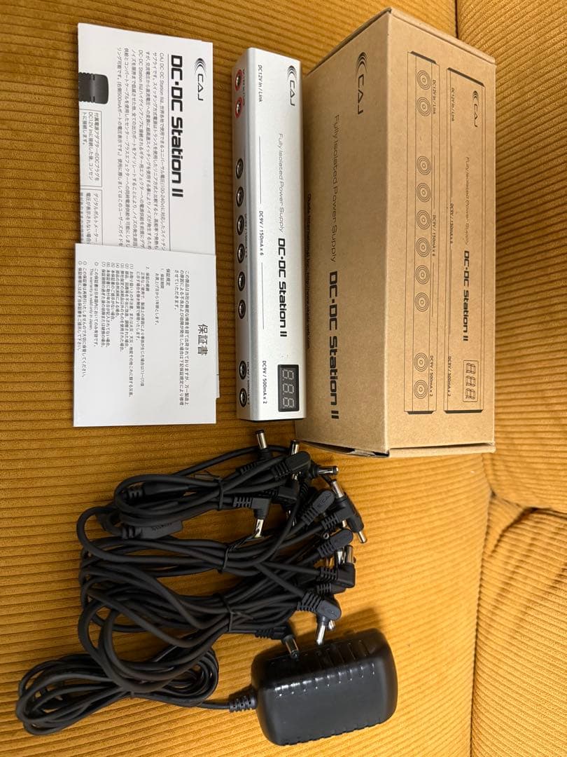 【値引可】CAJ DC/DC Station II パワーサプライ