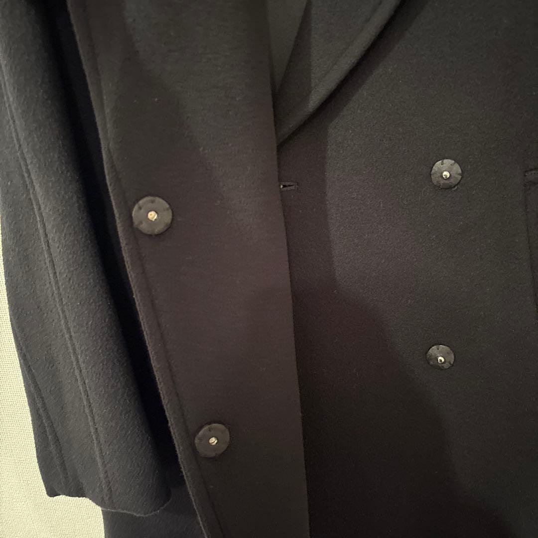 【美品】ジャーナルスタンダード　スーパー140ビーバーテーラーコート、黒