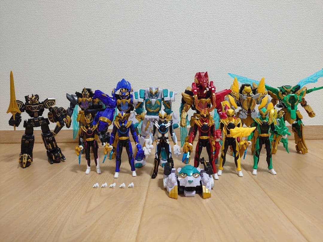 ミニプラ　テガソード　グーデバーン　ブラック大獣神　勇動　ゴジュウジャー