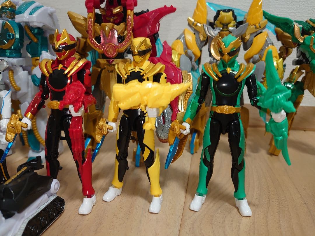 ミニプラ　テガソード　グーデバーン　ブラック大獣神　勇動　ゴジュウジャー