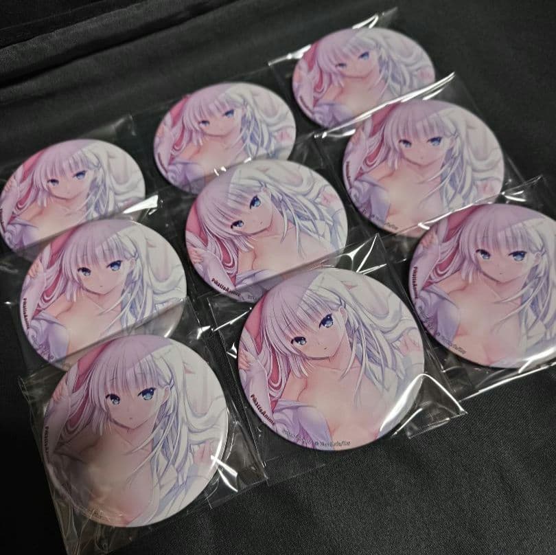 Summer Pockets サマポケ 鳴瀬しろは 缶バッジ